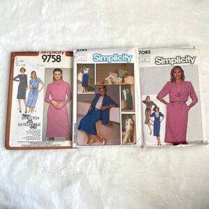 3 Simplicity Sewing Patterns